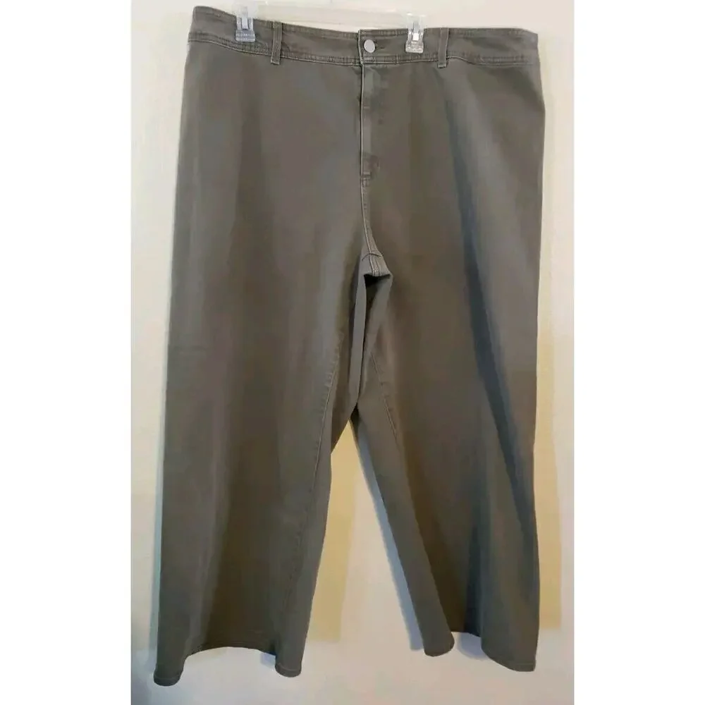 New Women’s High-Rise Sailor Wide Leg Ankle Jeans Universal Thread Y2K Size 20 - Picture 12 of 12